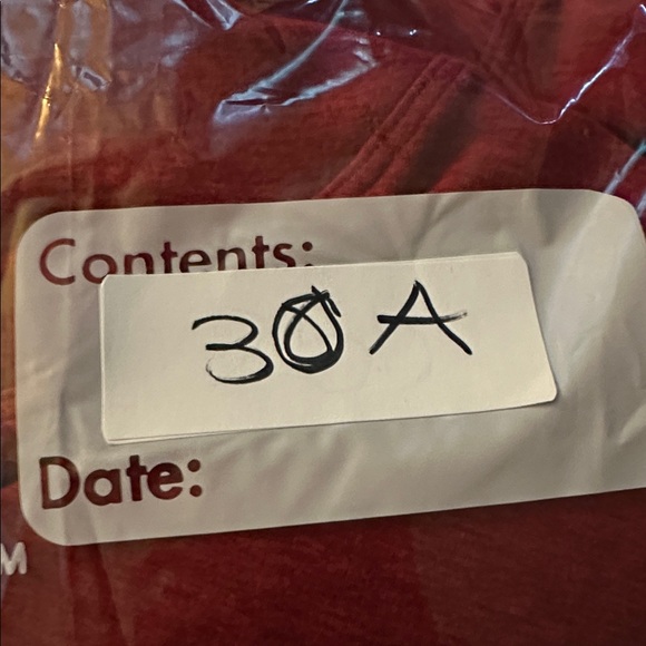 Bombshell Sportswear Red Jumpsuit - Picture 6 of 6